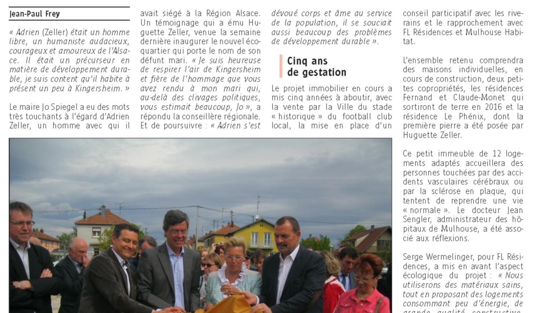 Ecoquartier Adrien Zeller