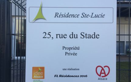 Photo du chantier - Résidence Sainte-Lucie