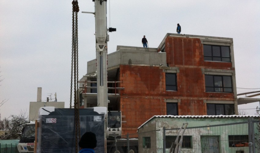 Reportage chantier - janvier 2013