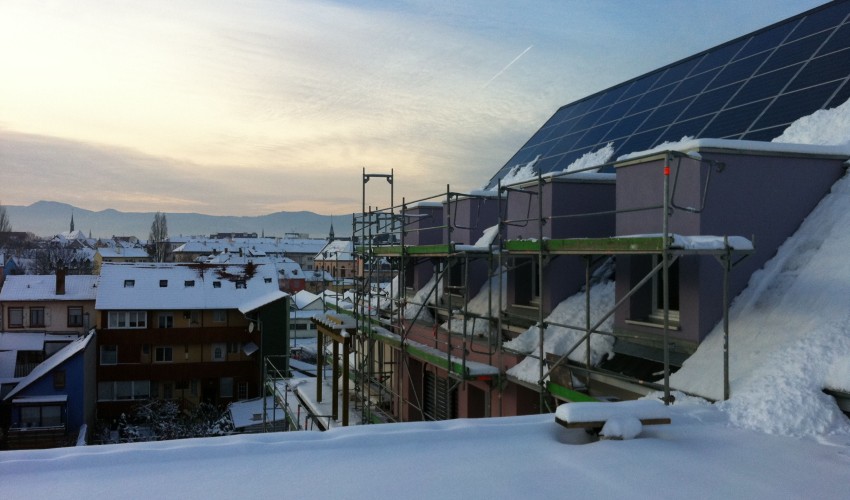 Reportage chantier - décembre 2010